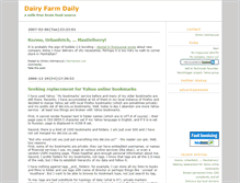 Tablet Screenshot of dairy.farm.org